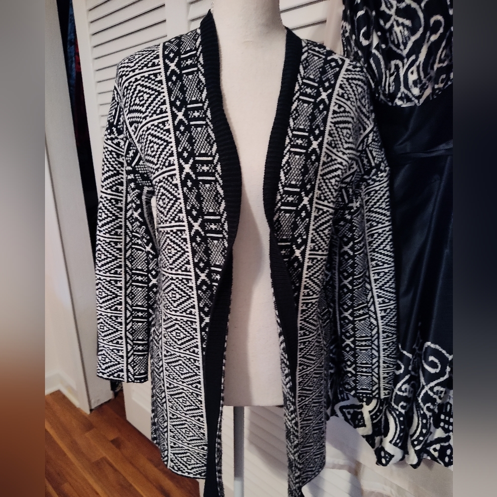 Pattern Open Cardigan - image 1